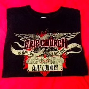 Eric Church concert tee. XL